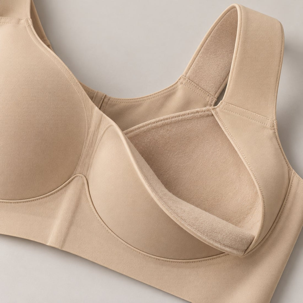 Soft inner lining and cushioned strap, no underwire